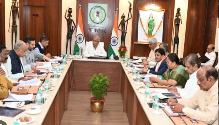 Bhupesh cabinet meeting