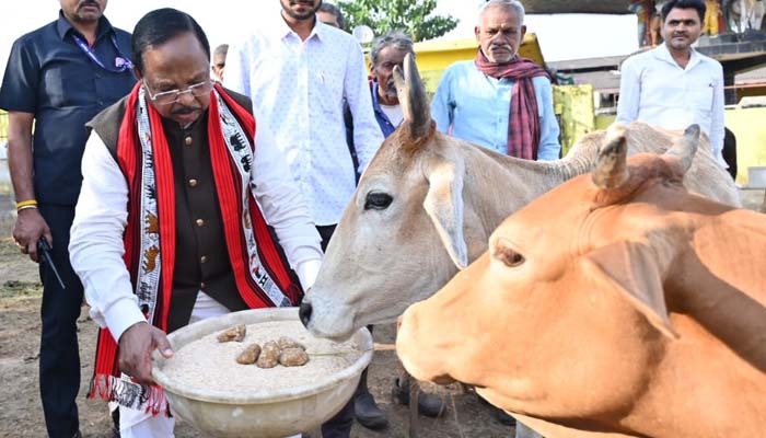 Agriculture Minister Ram Vichar Netam