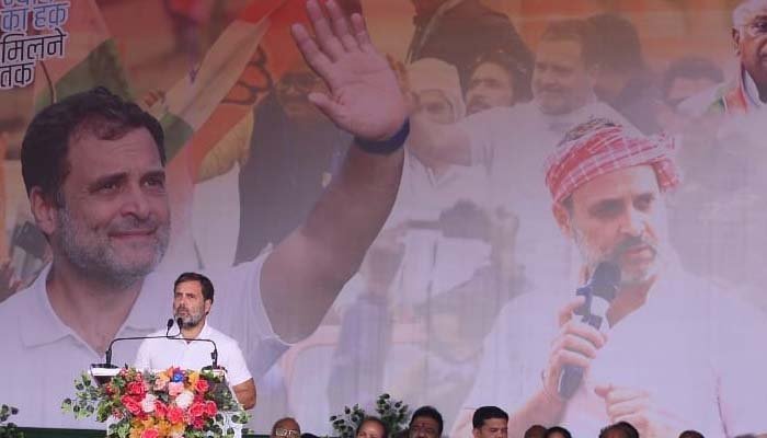 Rahul Gandhi in Jagdalpur