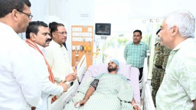 घायल जवान